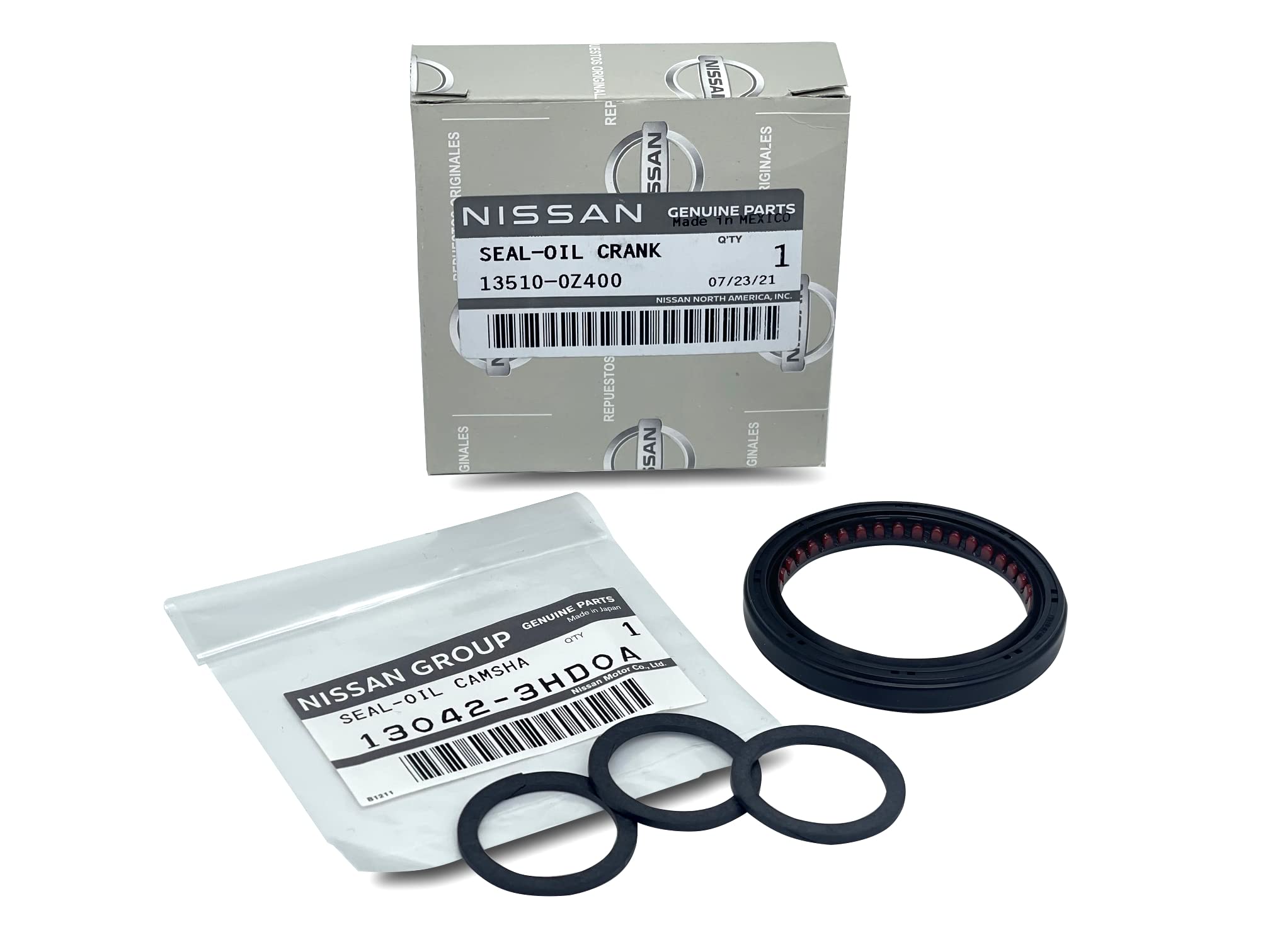 suzu(๑╹ω╹๑ ) Oil Seal Engine Crankshaft 135100Z400 Whit 3pcs Gasket Engine